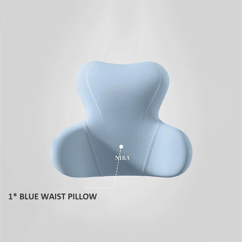 Suppordable ComfortCurve Car Neck & Lumbar Support Pillow